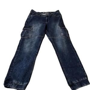 Jeaniologie size 6 cargo pockets midrise  joggers